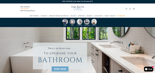 Shopify CRO for The Bath Vanities: Collection UX + PDP Redesign Boosts Conversions